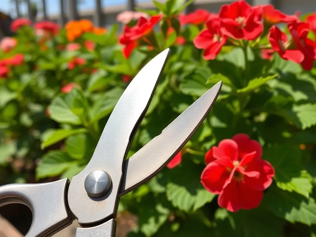 Jak przycinać geranium? Przewodnik krok po kroku