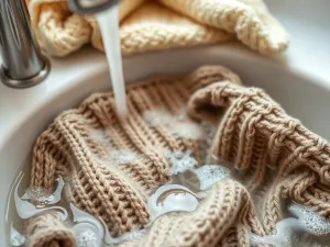 Jak prać wełniany sweter, by zachował swój kształt?