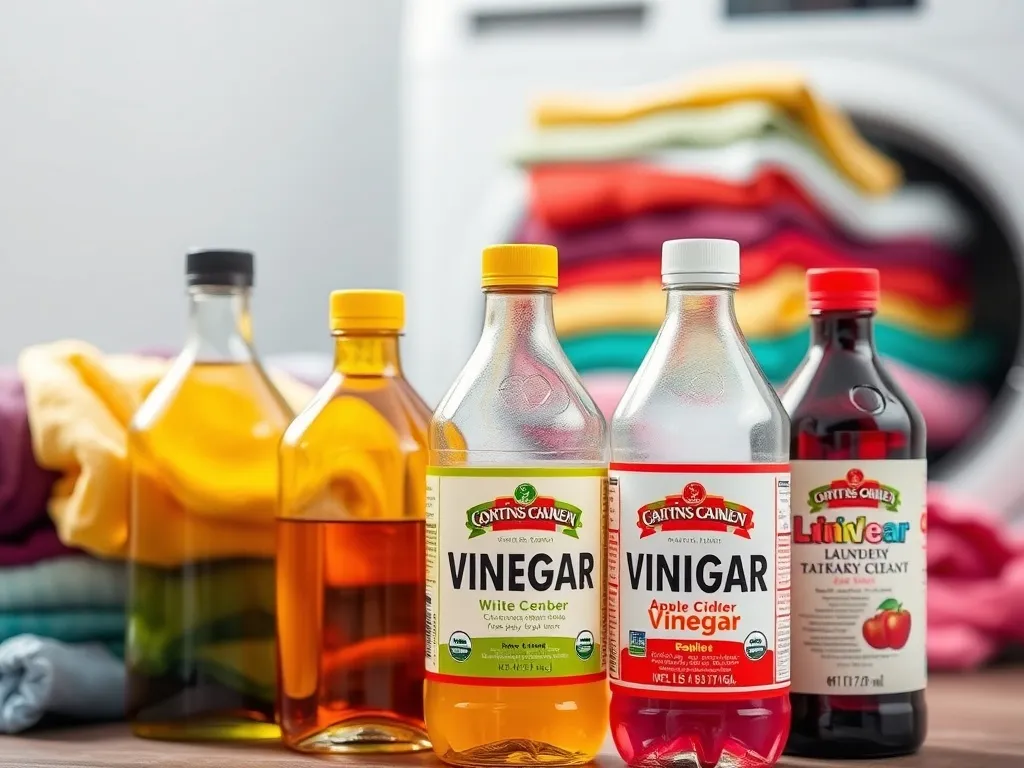 Jaki ocet do prania? Przewodnik po najlepszych rodzajach